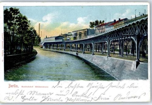 Kreuzberg 1904 Hochbahnhof Möckernstraße