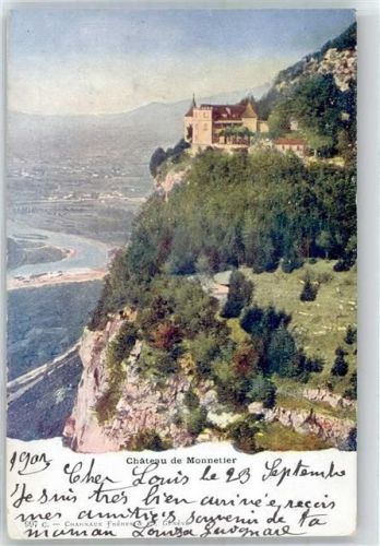 Monnetier-Mornex 1902 Chateau de Monnetier