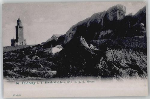 Feldberg Großer Feldberg Brunhildisfelsen