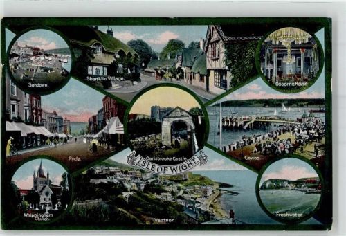 Shanklin Isle of Wigth Kirche Schloss Strand