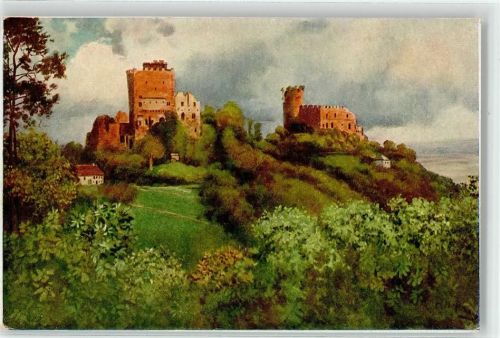 Lutzelbourg sign. Hoffmann, Heinrich Lützelburg Schloss Rathsamhausen