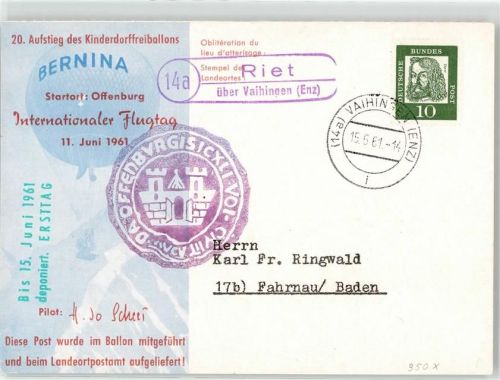 Riet Landpoststempel
