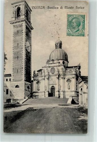 Vicenza 1915 Basilica di Monte Berica