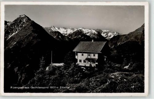 Gschösswandhaus Berghütte Gasthaus Hüttenstempel