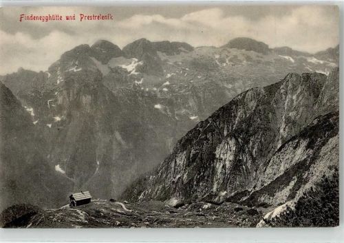 1903 Berghütte Findenegghütte Wischberg Prestrelenik Corsihütte