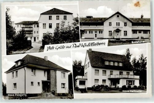 59555 W4780 Bad Waldliesborn - Tenbrockhaus Badehaus Helfmeier Pasgang