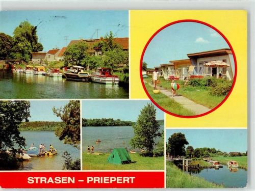 Strasen Schleuse Bungalowsiedlung Pelzkuhl Zeltplatz Camping Menow