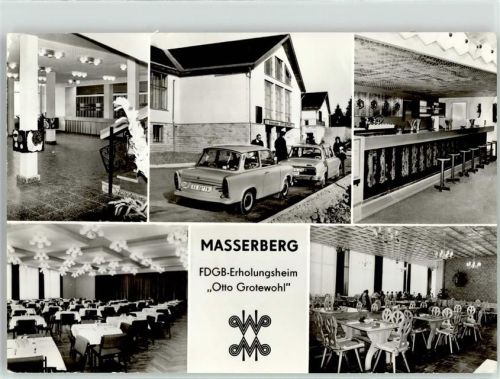 98666 O6113 Masserberg - Erholungsheim Otto Grothewohl