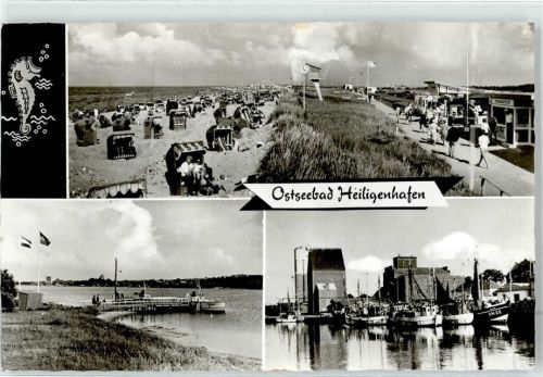 Heiligenhafen Strand Anlegesteg Hafen