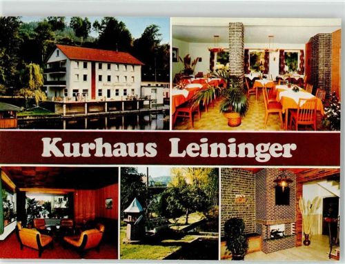 66957 W6781 Eppenbrunn - Kurhaus Leininger Eppenbrunner Weiher