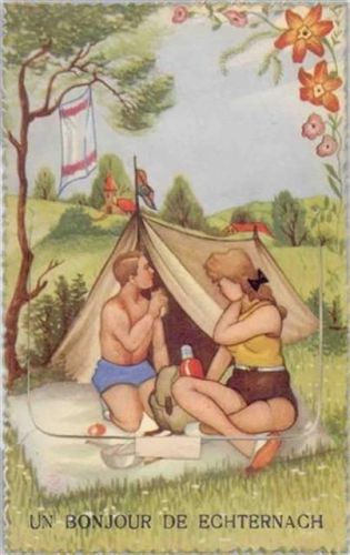 Echternach Echternach (Luxemburg) Leporello, Campingausflug I-II