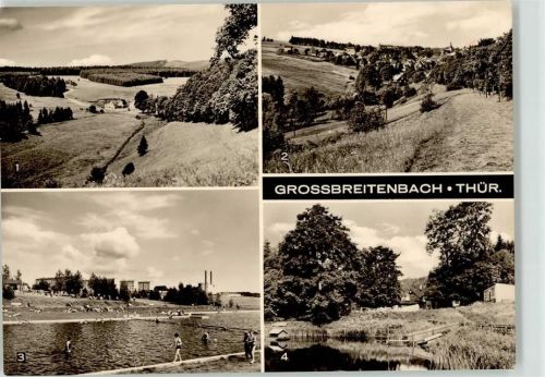 Großbreitenbach Wiegandsmühle Grundsbachtal Schwimmbad Grundsmühle