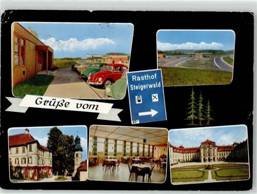 Wachenroth VW Käfer Gasthaus Autobahn Steigerwald Walter Engelhardt Schloss Weingartsgreuth Weißenstein