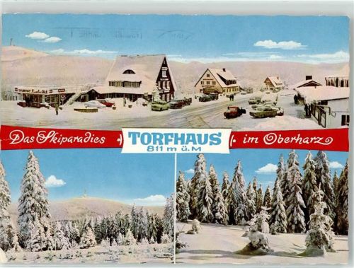 Torfhaus Winter Hotel Brockenblick Werner Westphal Sonderstempel 75 Jahre Braunlage