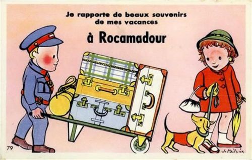 Rocamadour Rocamadour (Frankreich) Leporello I-II