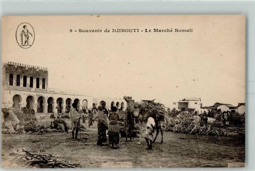 Dschibuti Le Marche Somali Marktszene