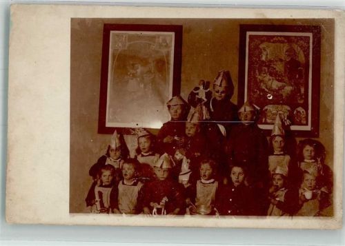Bevern 1910 Kinderkarneval Ort lt. Stempel