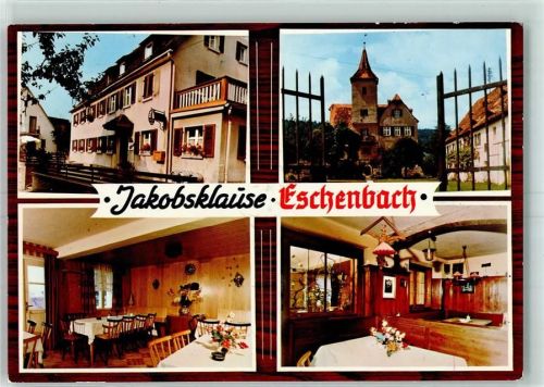 Eschenbach Cafe Pension Jakobsklause Schloss