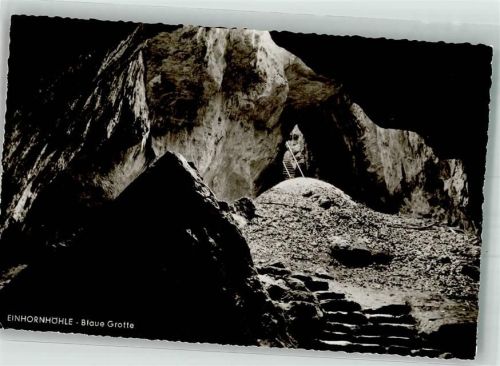 Scharzfeld Einhornhöhle Blaue Grotte