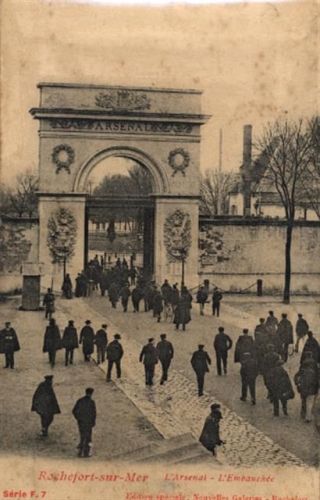 Rochefort - Rochefort (Frankreich) Leporello II (fleckig VS/RS)