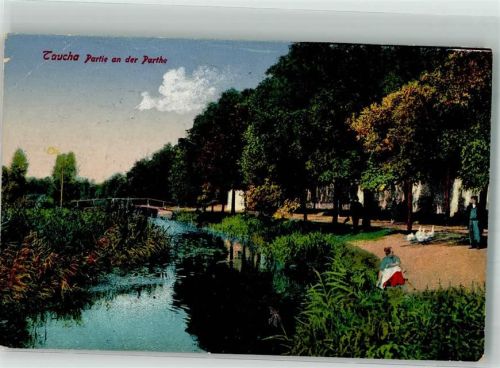 Taucha Partie an der Parthe