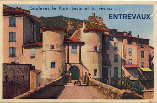 Entrevaux Entrevaux (Frankreich) Leporello I-II