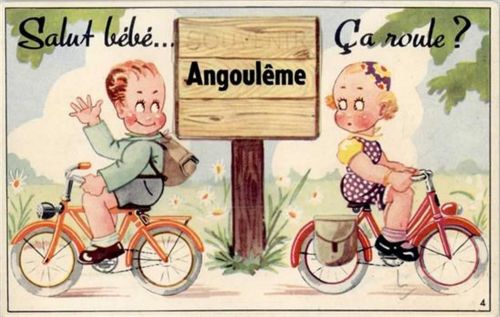 Angouleme Angoulême (Frankreich) Leporello I-II