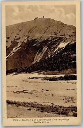 Schneekoppe - Schlesien Gehänge Riesengebirge