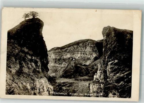 Eschwege 1938 Felsen der Blauen Kuppe