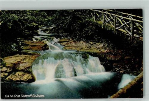 Ballycastle Ess na Stira Glenarriff Brücke Wasserfall