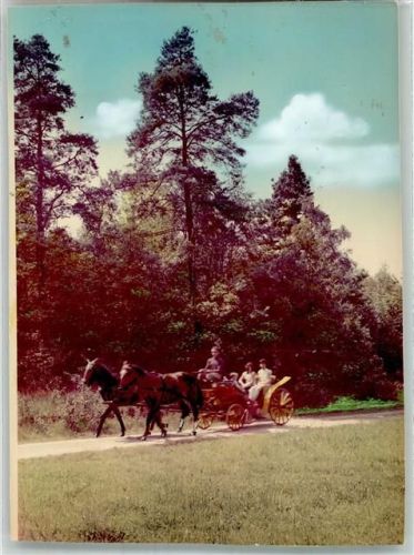 Wiehl Pferdekutsche Foto Original aus Archiv eines Ansichtskartenverlages Ort handschriftlich
