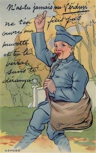 Verdun Verdun (Frankreich) Leporello I-II (Stauchung)