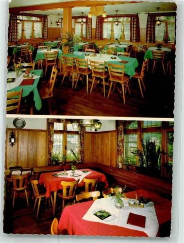 Oberharmersbach 1973 Gasthaus Pension zur Stube z,Sternen u.d. drei wilden Schweinsköpfen