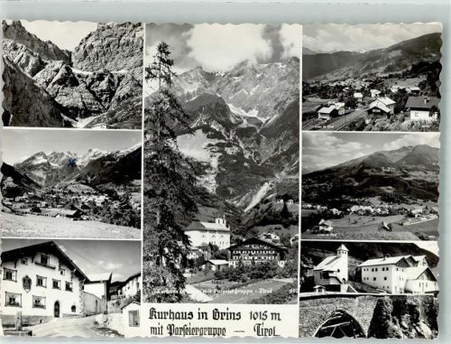 Grins 1959 Hotel Kurhaus Kirche