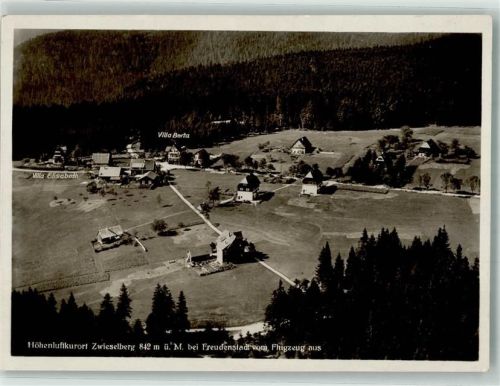 Zwieselberg Fliegeraufnahme