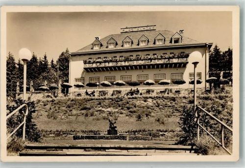 Saalburg 1937 Hotel Kurhaus Fürstenhöhe