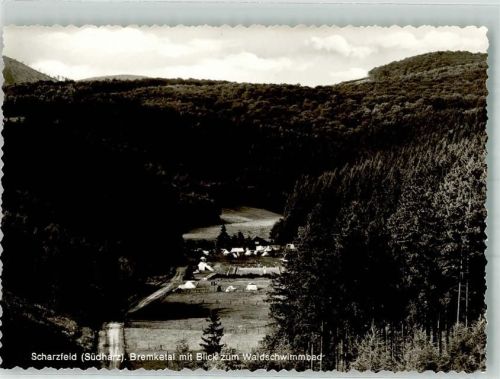 Scharzfeld Das Waldschwimmbad mit Campingplatz im Bremketal