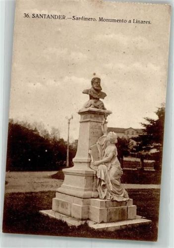 Santander Denkmal Linares