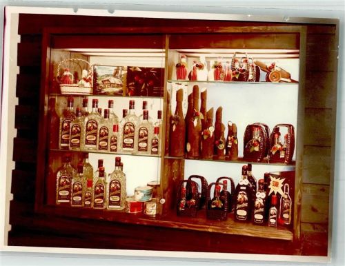 Oedsbach Schaukasten Spirituosen Gasthaus Grüner Baum Foto Original aus Archiv eines Ansichtskartenverlages