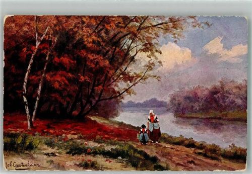 1916 Mutter Kind W. de Haan Serie 71