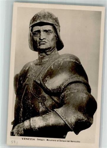Venezia Denkmal von Colleoni del Verrocchio von Dettaglio