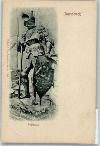 Innsbruck Statue von Theodorich dem Großen in der Hofkirche Verlag Stengel & Co. 2342
