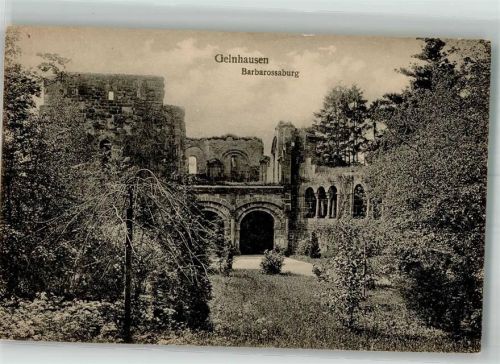 Gelnhausen 1921 Barbarossaburg