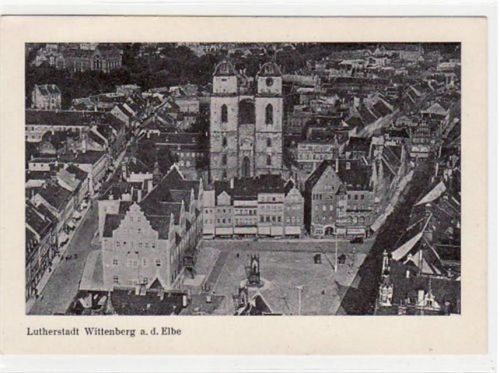 Lutherstadt Wittenberg Lutherstadt Wittenberg a.d. Elbe mit Marktplatz ungelaufen Gute Erhaltung.