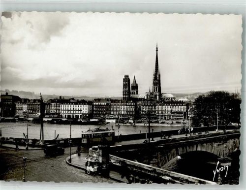Rouen Straßenbahn Les quais au pont Corneille