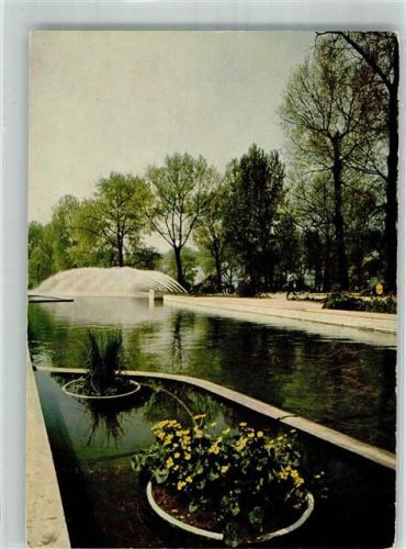 Köln Deutz 105 Ausstellung Bundesgartenschau 1957