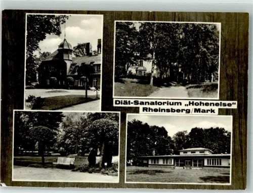 Rheinsberg Sanatorium Hoheneise