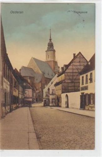 Oederan. Engegasse gelaufen am 23.11.1910. Leichte Stempelspuren, sonst gut erhalten