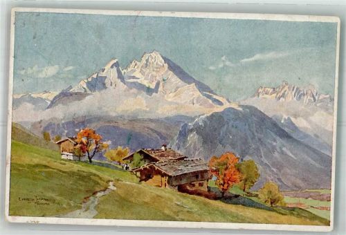 Watzmann Bauernhaus am Fusse des Berges