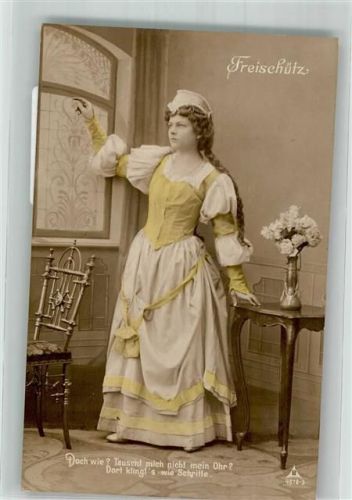 1910 Szene aus der Oper Der Freischütz von Carl Maria von Weber PH 4378-3